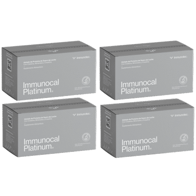 Immunocal Platino - 120 Sobres. COMBO 4 Cajas.