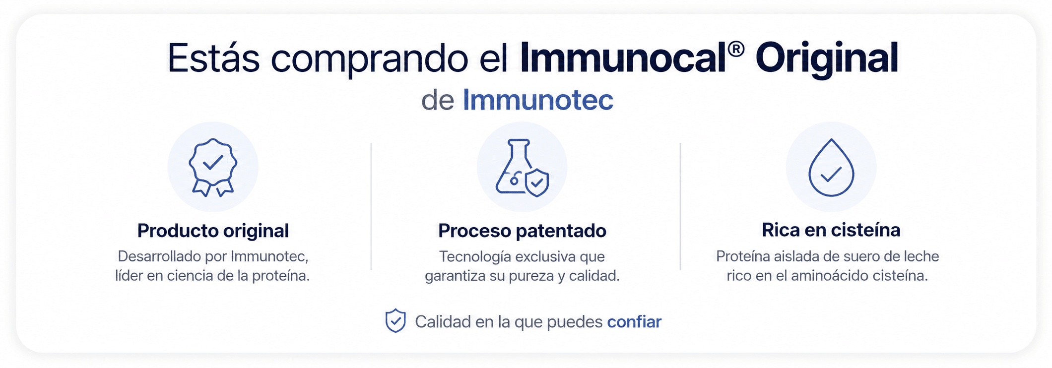 Producto original Immunocal Original