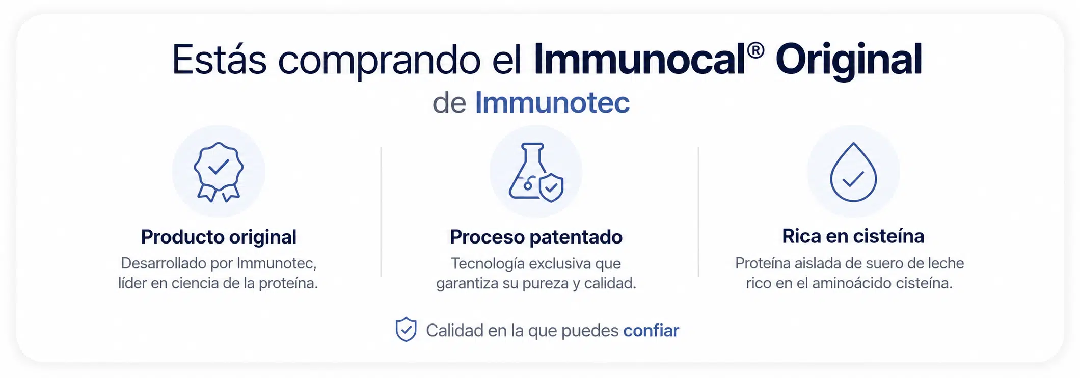 Producto original Immunocal Original