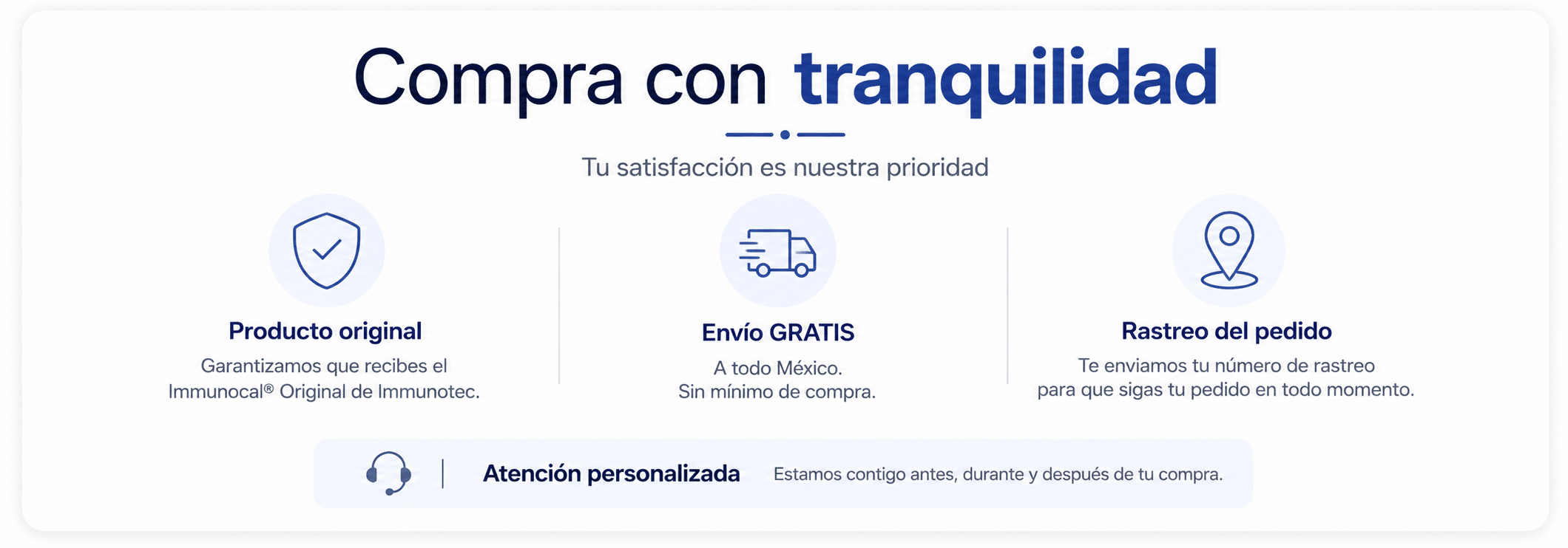Todo listo para recibir tu pedido